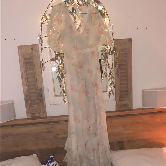 Topshop Muted floral print dress - Picture 3 of 12